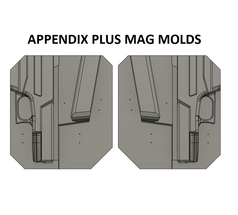 APPENDIX PLUS MAG MOLDS