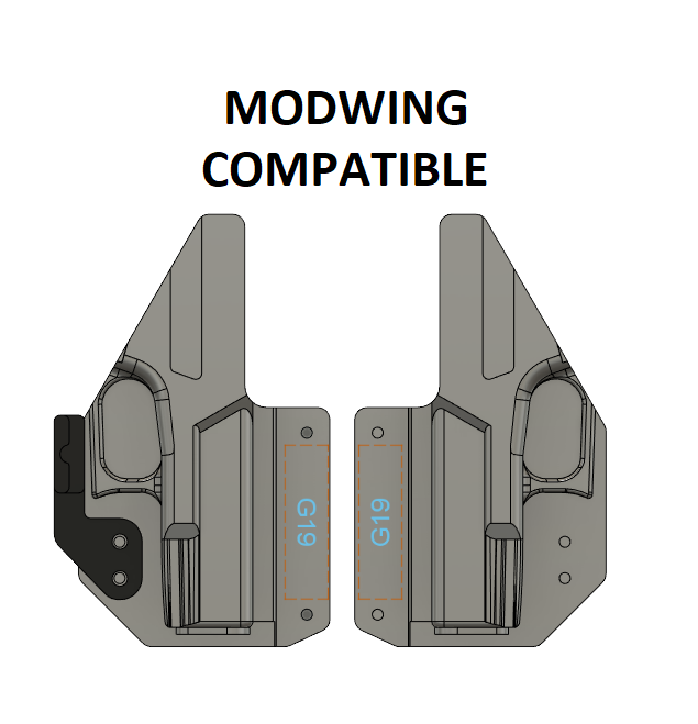 TWO PIECE SIDECARS - GUN SIDE ONLY